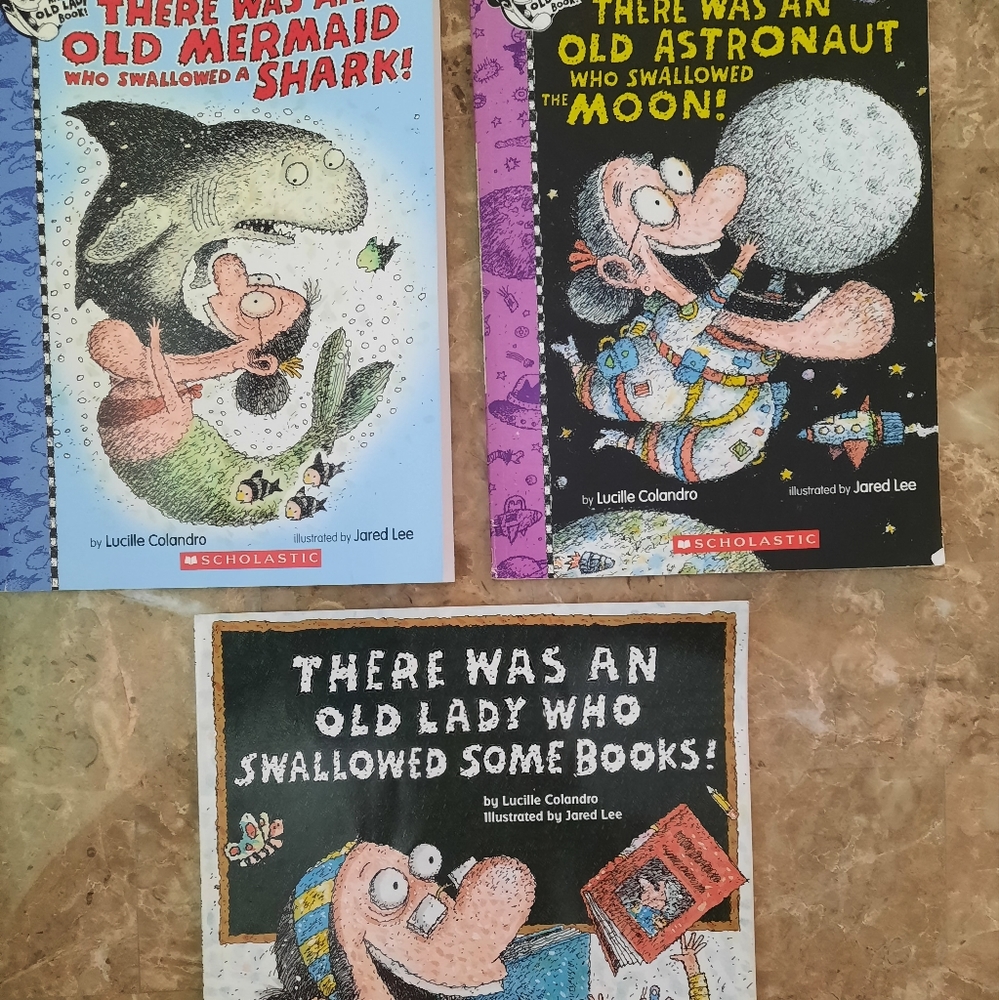 There was an old lady book bundle